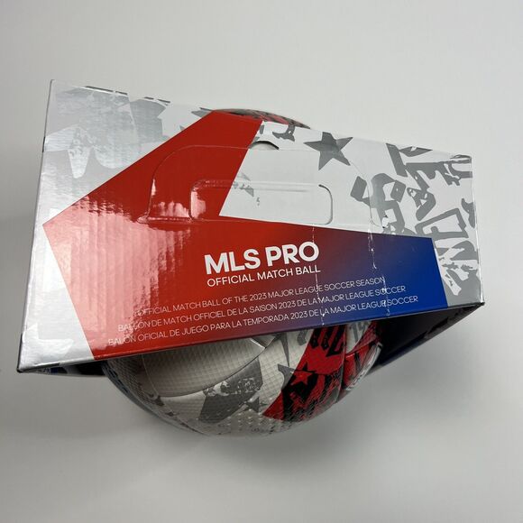 Adidas MLS OFFICIAL Match Ball 2023 Game Ball  Soccer HT9026 Size 5 - Lot of 2 - Picture 3 of 4